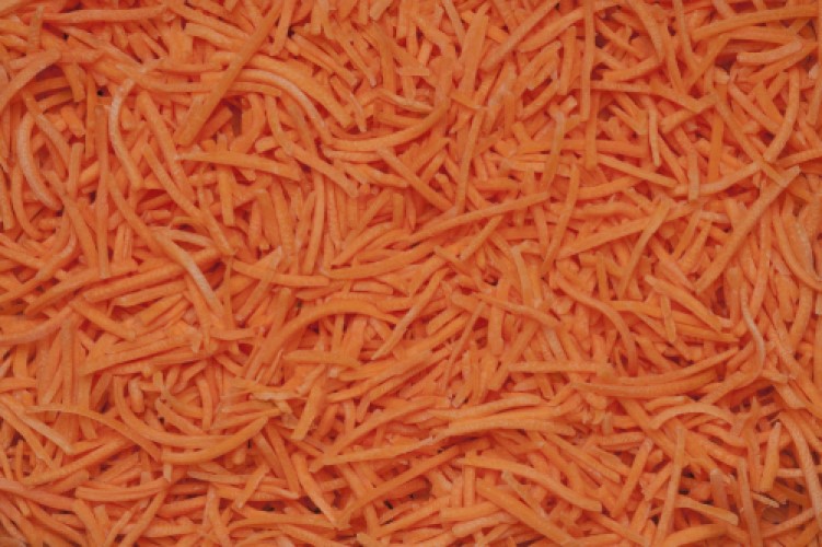 Carrots, Shredded [4 ct/cs, 5 lb bags, 20 lbs, Monterey County)